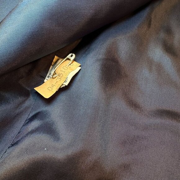 Ashley Brooke Wool Double Breasted Blazer Womens Jacket Work Vintage Royal Blue - Picture 13 of 16